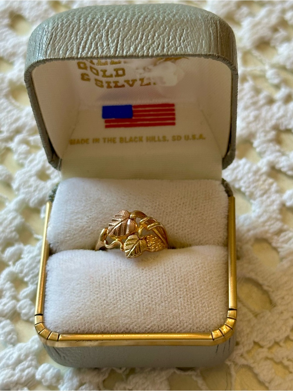Black Hills Gold Ring - Made in the Black Hills